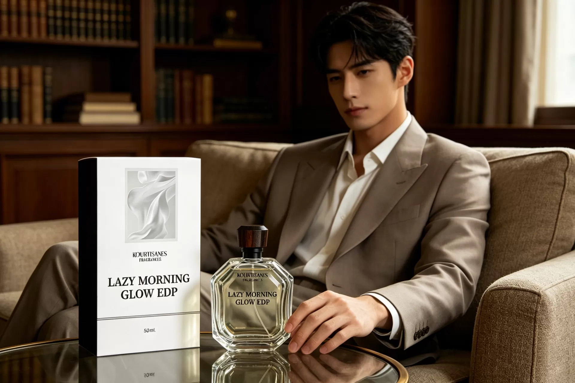 Relaxing Daily Wear Unisex EDP Woody Floral  LAZY MORNING GLOW OEM Cooperation & Factory Direct Supply